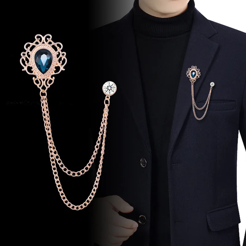 Men Accessories Jewelry - Nowa Vintage Ozdoba na Klapę z
