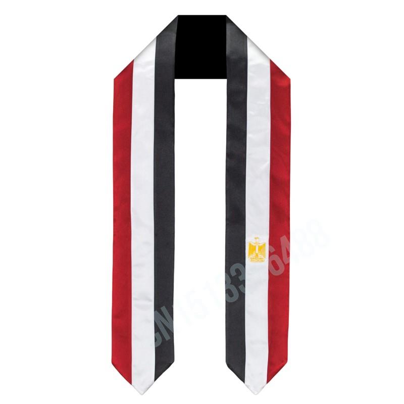 Men Accessories Egypt - Egipska Flaga Szalik Top Nadruk Szarfa