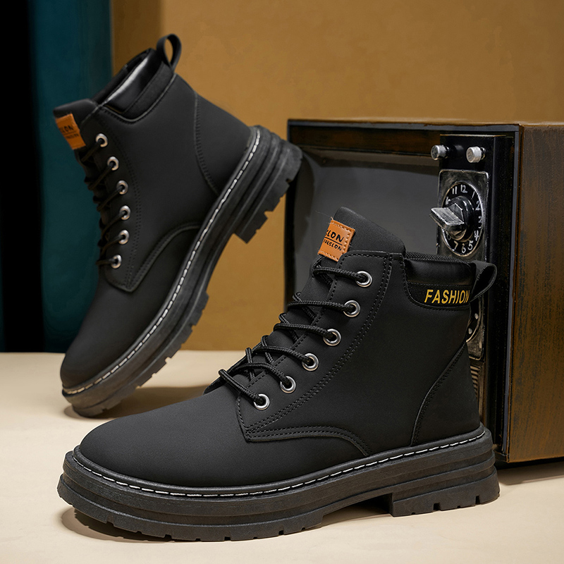 Mens Accessories Style - Męskie buty klasyczne do połowy łydki