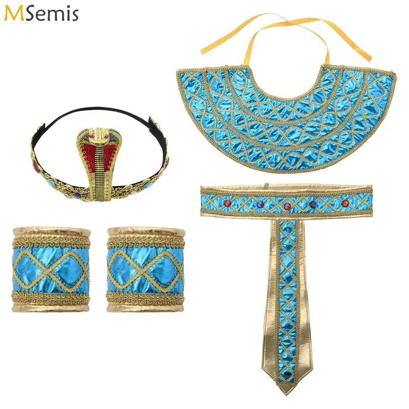 Men Accessories Egypt - Akcesoria do kostiumów egipskich dla dorosłych: