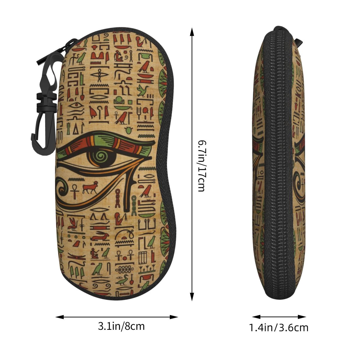 Etui na okulary z motywem egip – Men Accessories Egypt recenzja i cena
