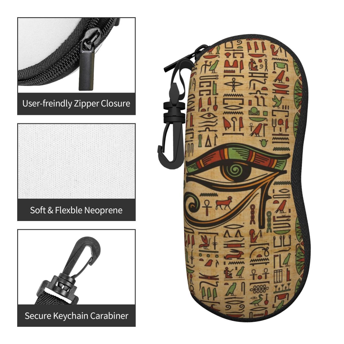 Etui na okulary z motywem egip – Men Accessories Egypt recenzja i cena
