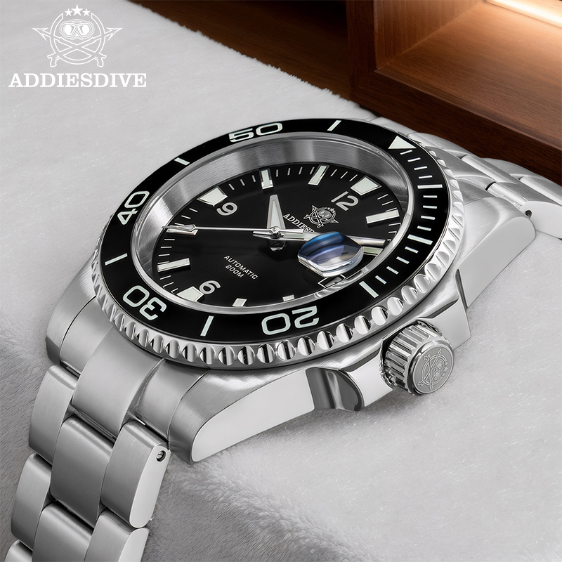 ADDIESDIVE Nowy Zegarek Nurkow – Men Accessories Jewelry recenzja i cena