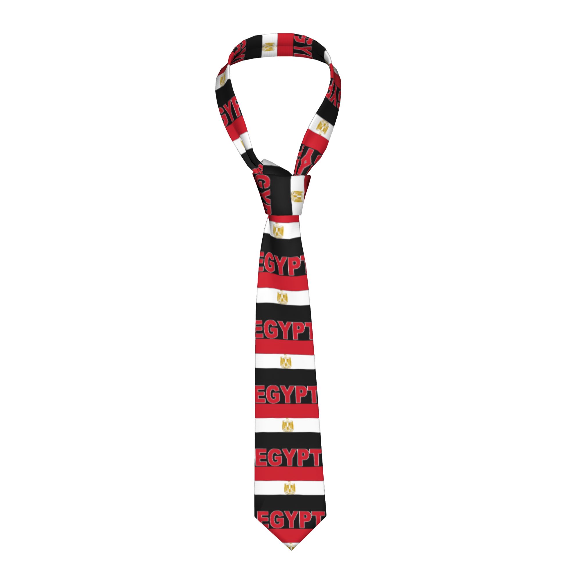Krawat z motywem egipskiej fla – Men Accessories Egypt recenzja i cena