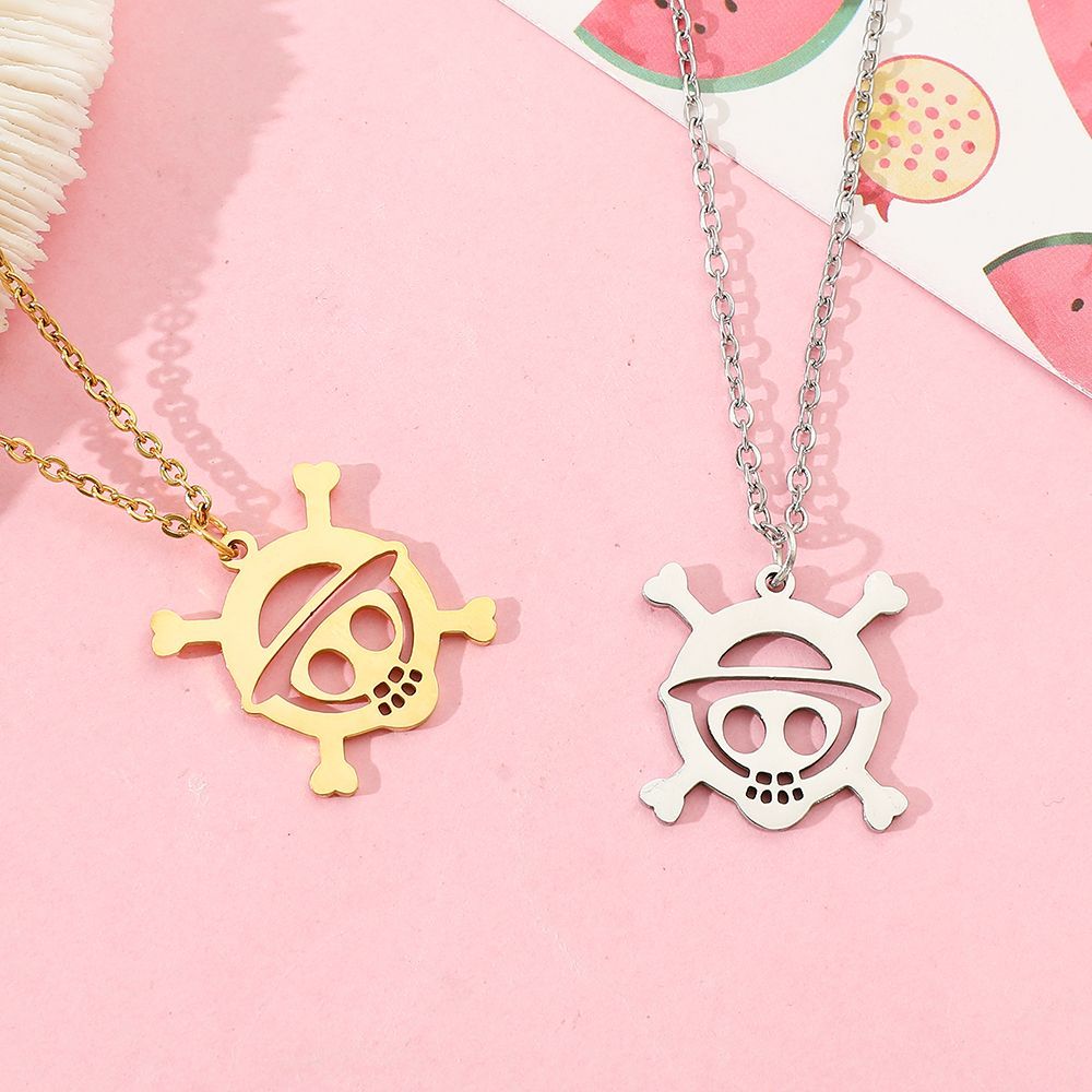 Anime Czaszka Stop Metalu Pust – Men Accessories Necklace recenzja i cena
