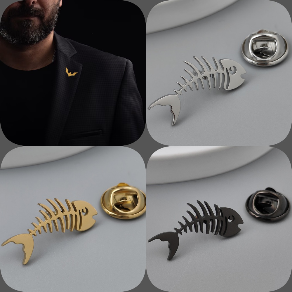 Kreatywna pozłacana odznaka z  – Men'S Accessories Gift Set Branded recenzja i cena