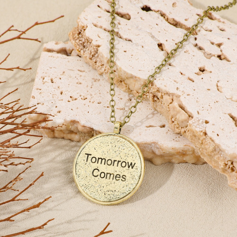 Naszyjnik z monetą w stylu vin – Men Accessories Necklace recenzja i cena