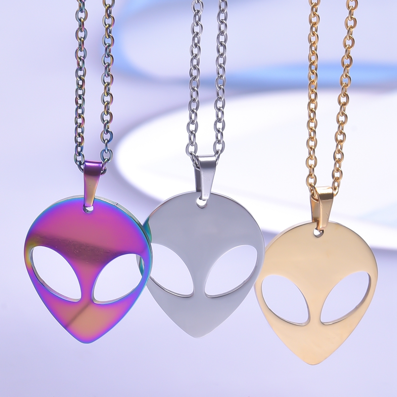 Nowy Alien wisiorek łańcuszek  – Men Accessories Neck Chain recenzja i cena