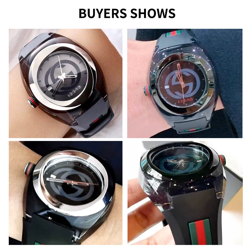 Dla Gucci YA137/YA137107A Gumo – Men'S Accessories Gucci recenzja i cena