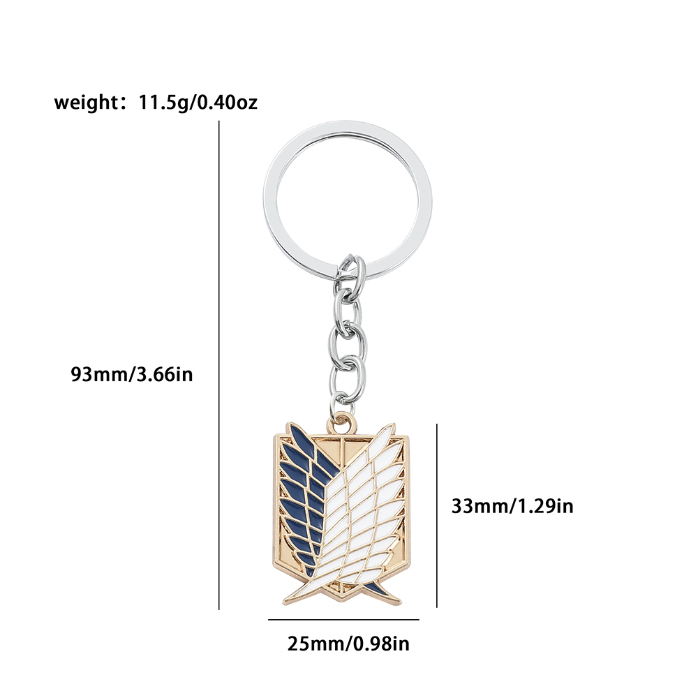 Anime Atak Tytanów Emaliowana  – Men Accessories Jewelry recenzja i cena
