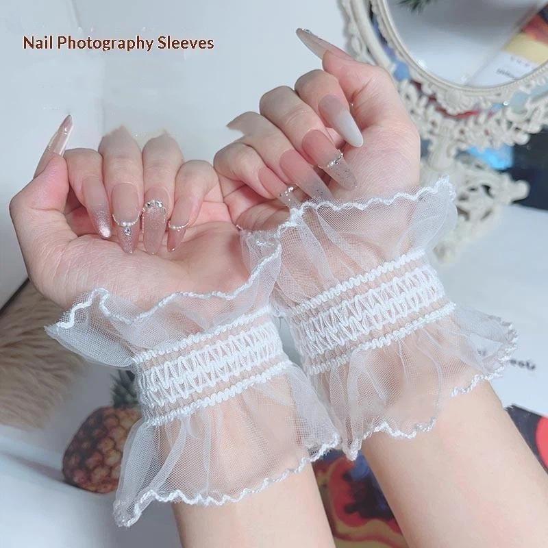 1/2 szt. Koronkowe białe rękaw – Men Accessories Tips recenzja i cena