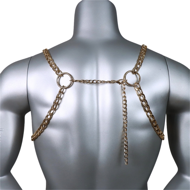 Męski seksowny metalowy łańcus – Mens Accessories Style recenzja i cena