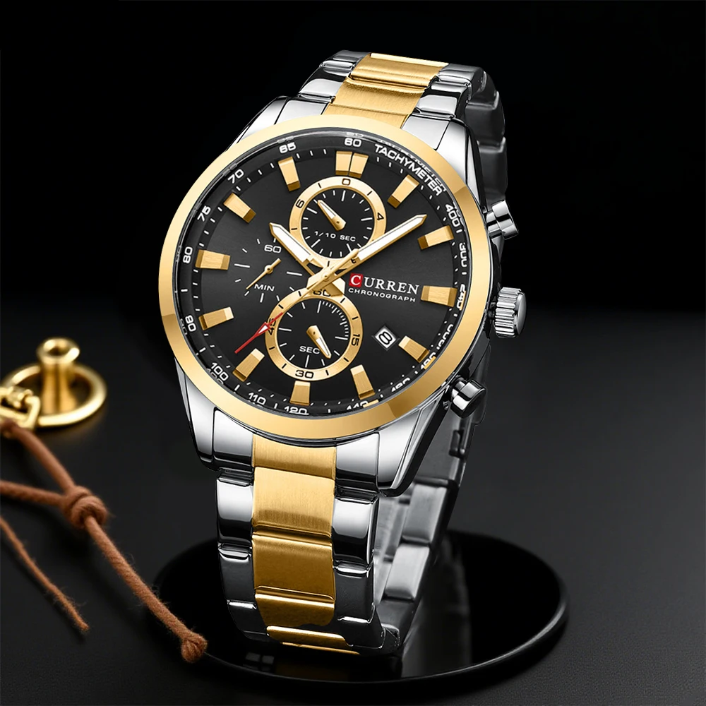 CURREN Casual Quartz Chrono Sp – Men Accessories Jewelry recenzja i cena