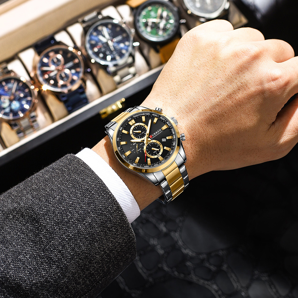 CURREN Casual Quartz Chrono Sp – Men Accessories Jewelry recenzja i cena