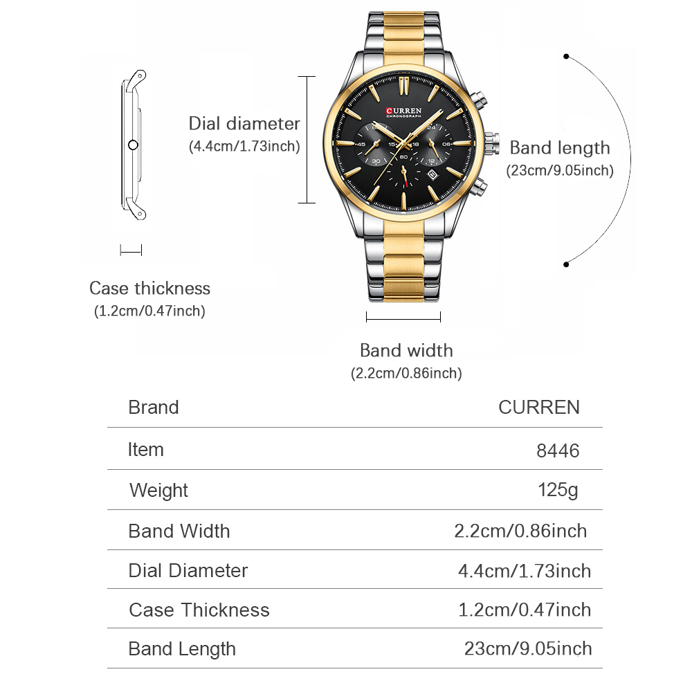 CURREN Casual Quartz Chrono Sp – Men Accessories Jewelry recenzja i cena