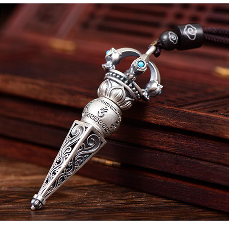 Sześcioznakowa prawda Vajra tł – Men Accessories Neck Chain recenzja i cena