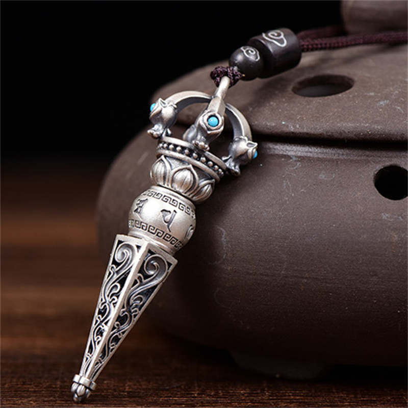 Sześcioznakowa prawda Vajra tł – Men Accessories Neck Chain recenzja i cena