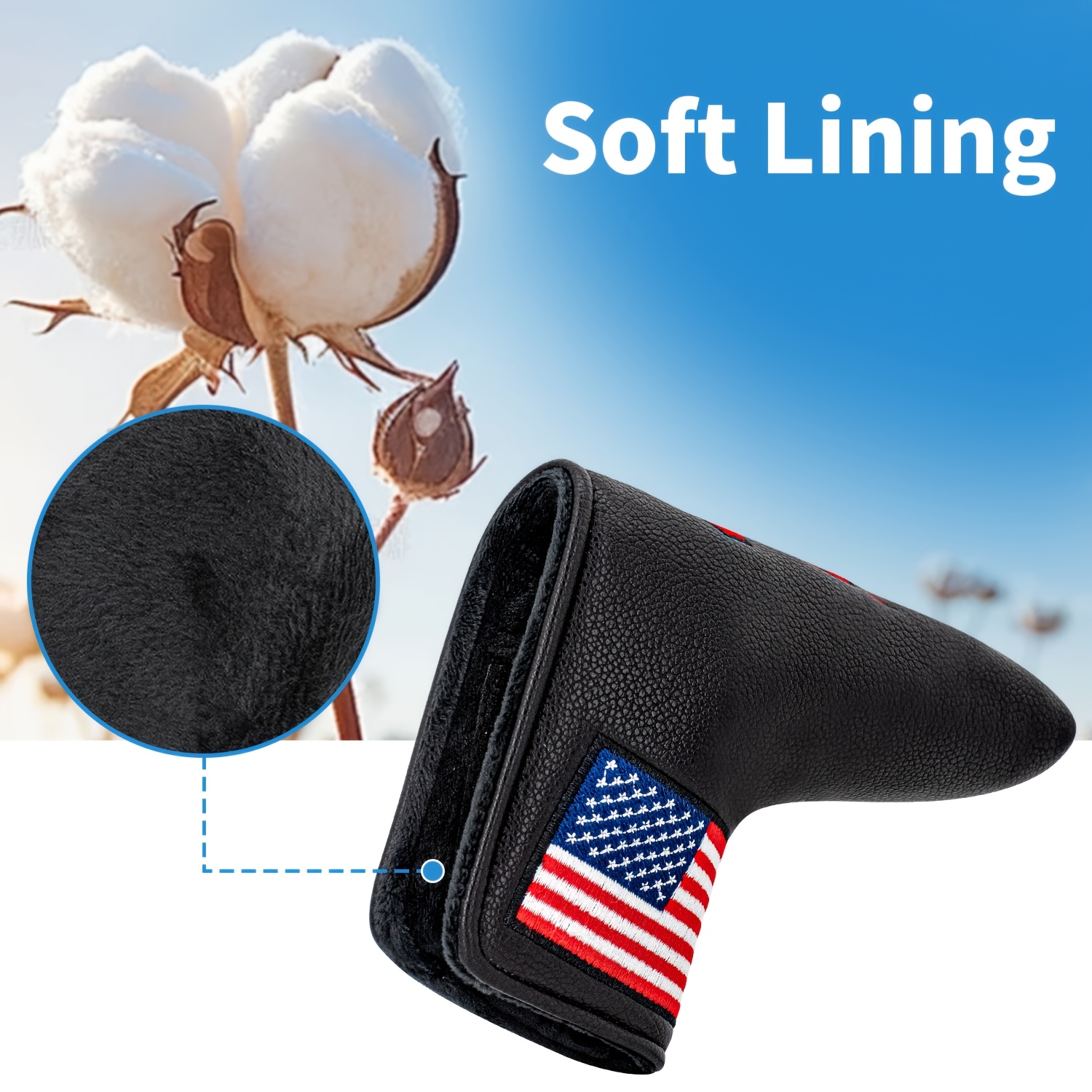1 szt. Pokrowiec na putter gol – Mens Accessories Style recenzja i cena