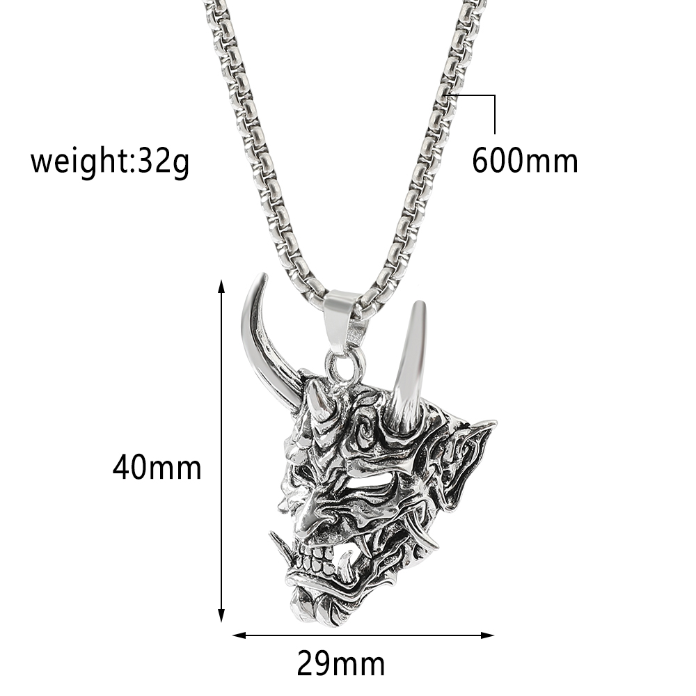 Przystojny Naszyjnik z Maska D – Men Accessories Necklace recenzja i cena