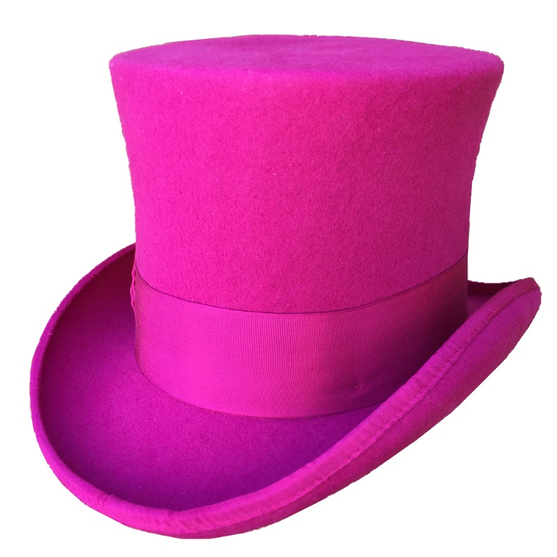 Różowy kapelusz cylinder damsk – Men'S Victorian Accessories recenzja i cena