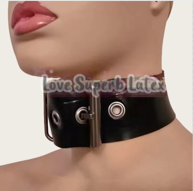 0.4mm Seksowny lateksowy choke – Men Accessories Neck Chain recenzja i cena